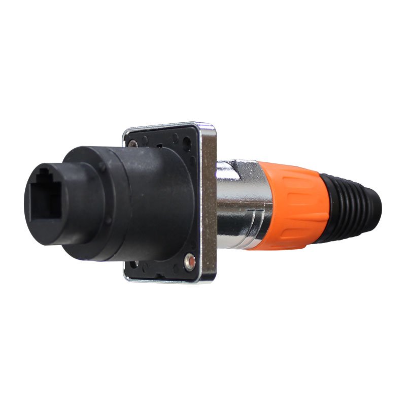 Network Cable Aviation Plug RJ45 Connector Latch Lock Type 20/250VAC